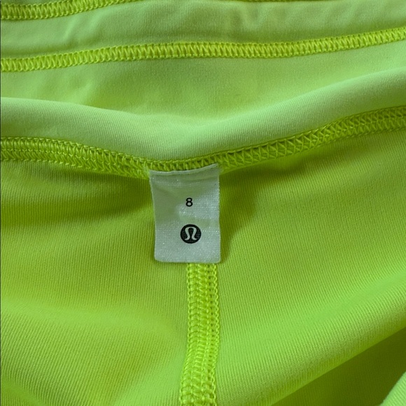 Lululemon Pace Rival skirt highlighter yellow - Picture 3 of 3